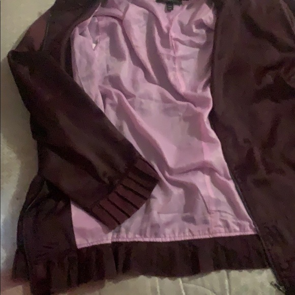 22/24 satin Lane Bryant Bomber jacket. - Picture 3 of 3